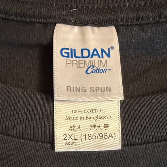 Thy Art Is Murder band tee - Gildan Premium Cotton Black T-Shirt - Picture 2 of 4